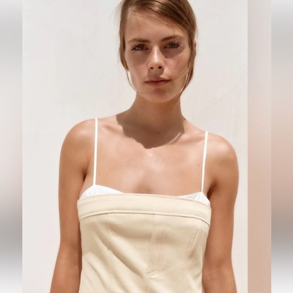 ZARA COMBINATION SHORT DRESS NWT - Picture 5 of 8